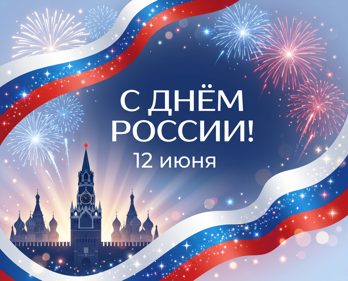 С ДНЁМ РОССИИ!